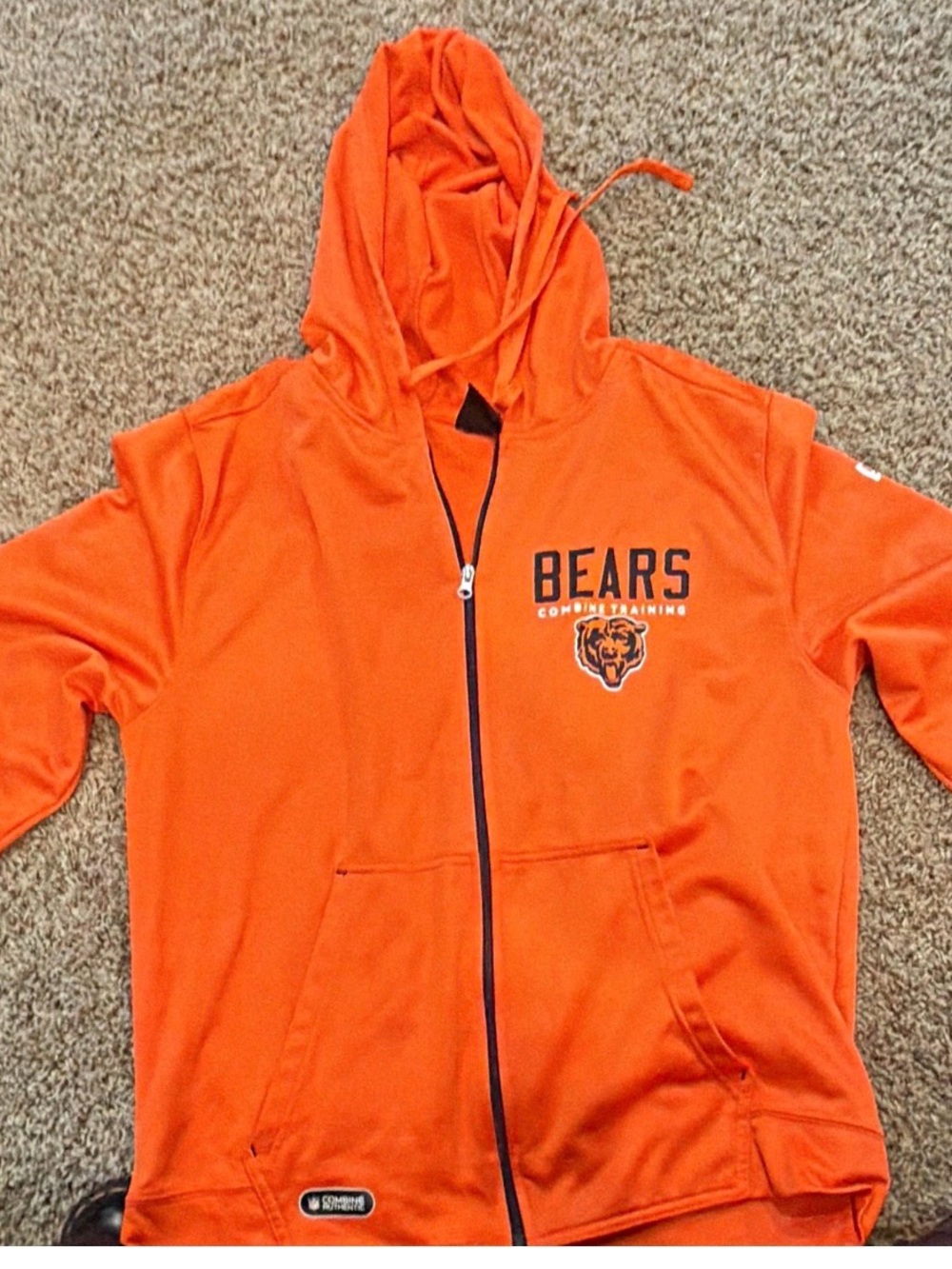 NFL Orange Bears Hooded Full-Zip Jacket for Kids